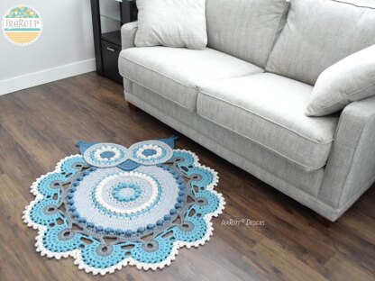 Retro Owl Rug