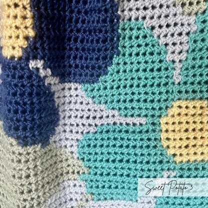 Forget Me Knot Baby Blanket