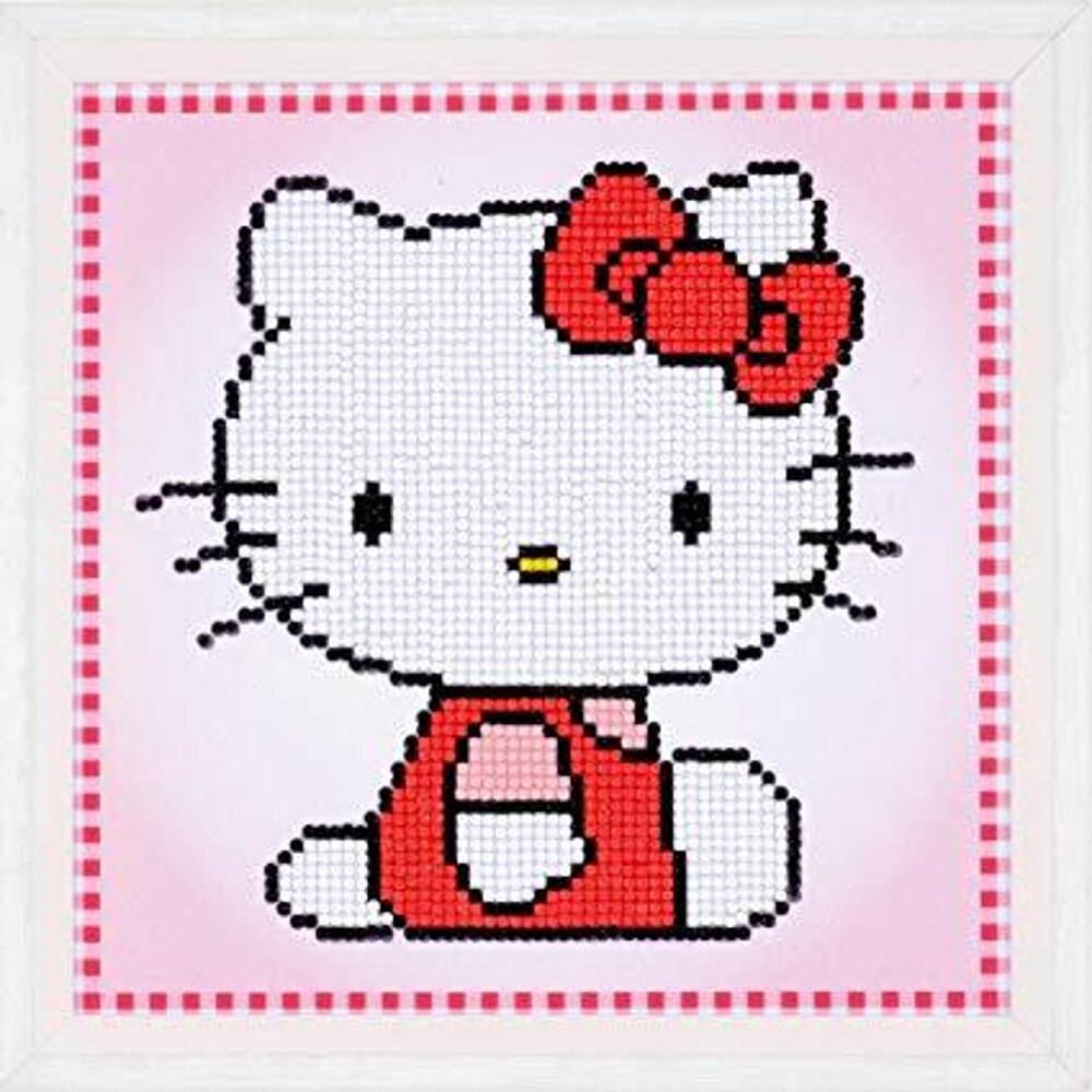 Картина по номерам hello kitty