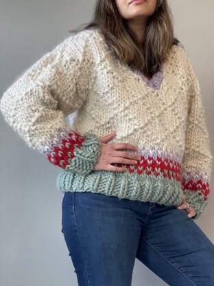 Diamond Fair Isle Jumper