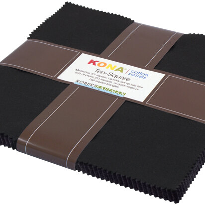 Robert Kaufman Kona Cotton Solids 10in Squares - TEN-144-42