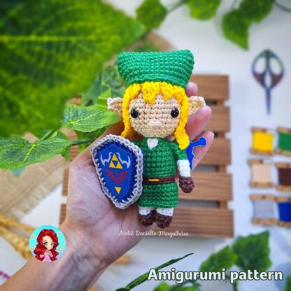 Link (The legend of Zelda) Amigurumi Pattern
