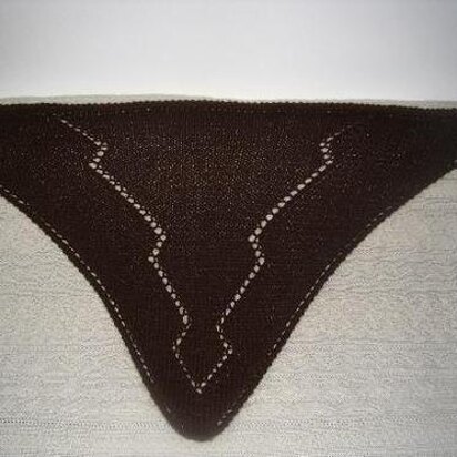 Lightning Shawl - knitting pattern