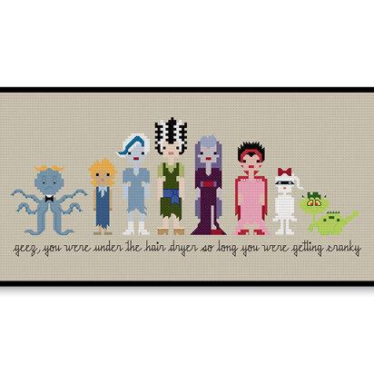 Ghoul School - PDF Cross Stitch Pattern