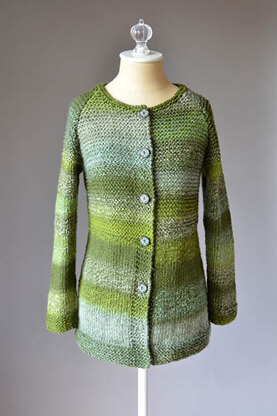 Universal Yarn Mossbank Cardigan (Free) PDF