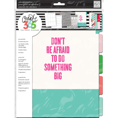 The Happy Planner 6-Month Undated Big Planner Extension Pack - Something