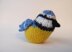 Blue Tit Bird Creme Egg Chocolate Cover