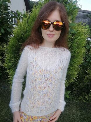 Idun lace sweater