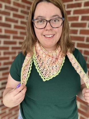 Tender Tulips Shawlette