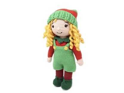 Fern the Christmas Elf Doll