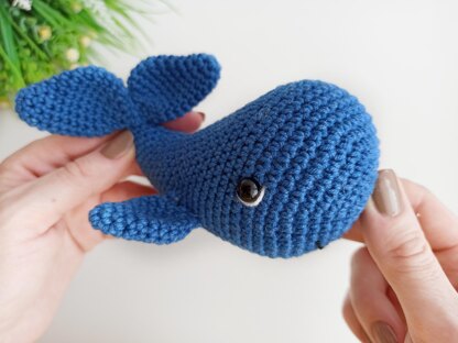 Whale crochet pattern