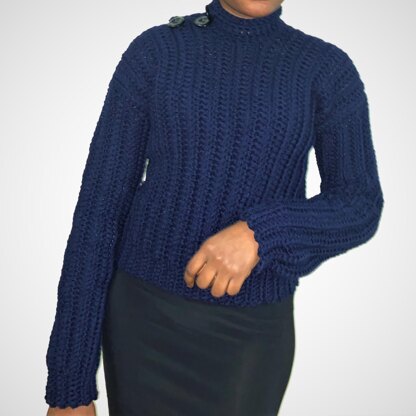 Ribbed Chunky Sweater