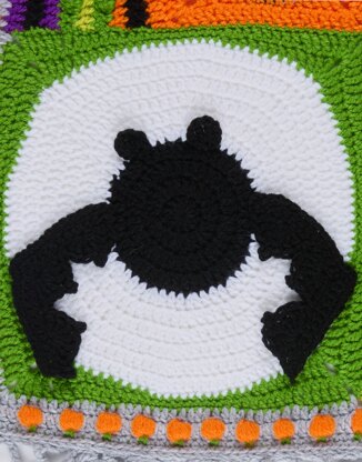 Sirdar Halloween Crochet Along Blanket