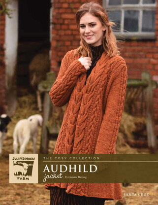 Audhild Jacket in Juniper Moon Farm Santa Cruz Organic Merino - J101-01 - Downloadable PDF