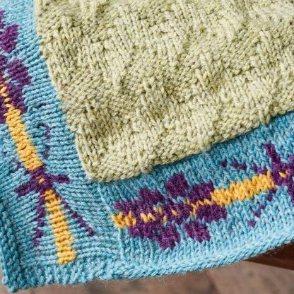 Texture and Fairisle Blanket