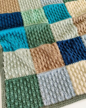 Happy Blocks Blanket