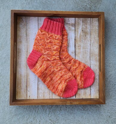 Pine Needle Socks