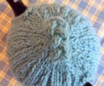 Cable & Rib Tea Cozy