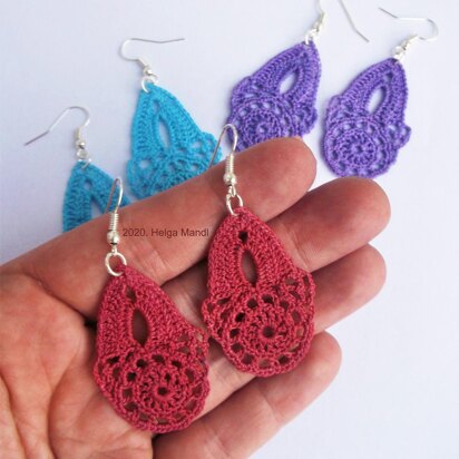 Lace earrings