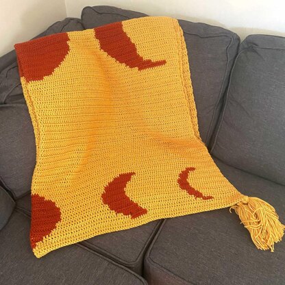 Harvest Moon Blanket Afghan