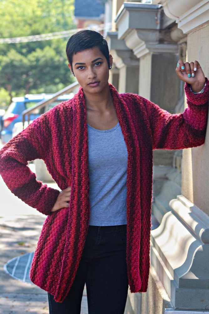 Weekend Jacket Revisited Knitting pattern by Sandi Prosser