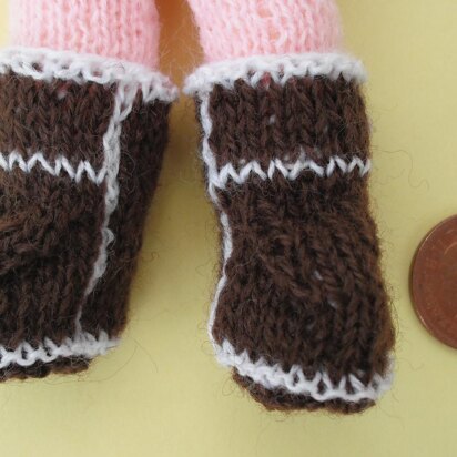 Tiny doll Ugg boots