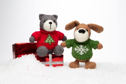 Christmas Pets in Deramores Studio Anti-Pilling DK - Downloadable PDF