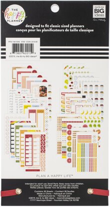 The Happy Planner Sticker Value Pack - Recipe, 1282/Pkg