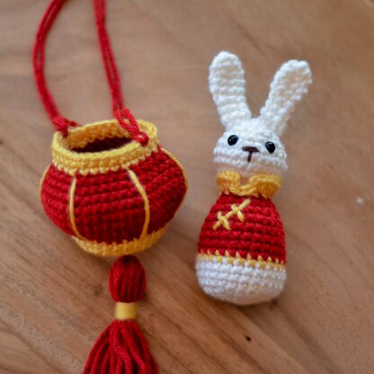 Lunar New Year  Lantern Rabbit