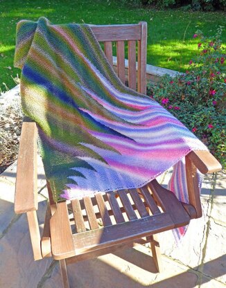 Extended Waves Shawl