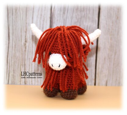 Highland Cow Crochet Pattern