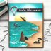 Hero Arts Clear Stamps 4"X6" - Beach HeroScape