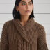 Katie Shawl Collar Sweater - Jumper Knitting Pattern for Women in Debbie Bliss Saphia