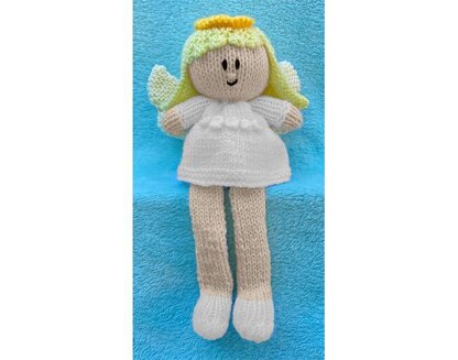 Christmas Angel Shelf Sitter orange cover / toy