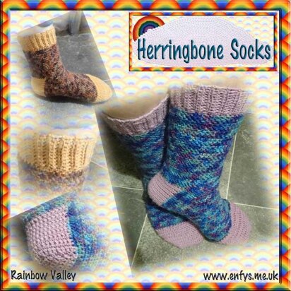 Herringbone Socks USA