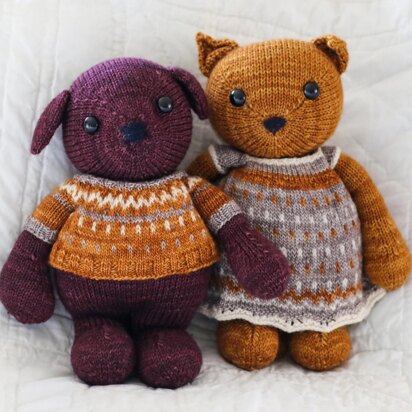 Pip & Pepper - knitting pattern