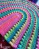 Lollipop Rainbow Blanket by Melu Crochet