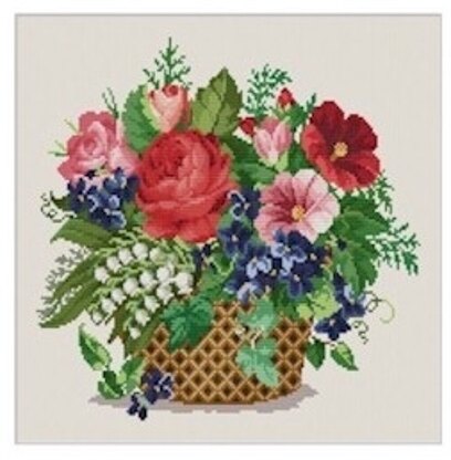 Ellen Maurer-Stroh Flower Basket - EMS013 -  Leaflet