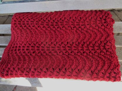Red Christmas Throw Blanket