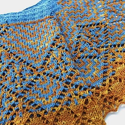 Golden Lion Throne - knitting pattern