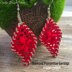 Diamond Poinsettias Earrings