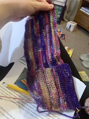 Crochet hook case jellyroll