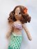 Mermaid amigurumi doll