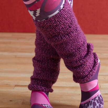 Londonderry Leg Warmers in Lion Brand Homespun - 90642AD