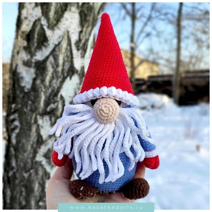 Treasure Keeper Gnomes Christmas Decorations Crochet