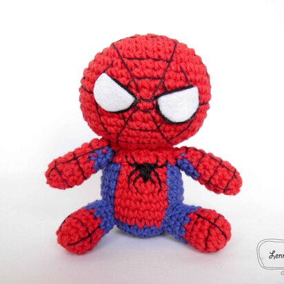Marvel superhero SPIDERMAN  amigurumi crochet toy PATTERN