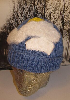 Little Fluffy White Clouds Beanie Hat