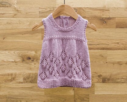 P137 Children's Dress Knitting Pattern