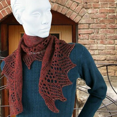 Antique Lace Shawlette & Cowl