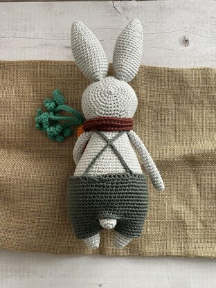 Barnaby the Bunny Rabbit Crochet Amigurumi
